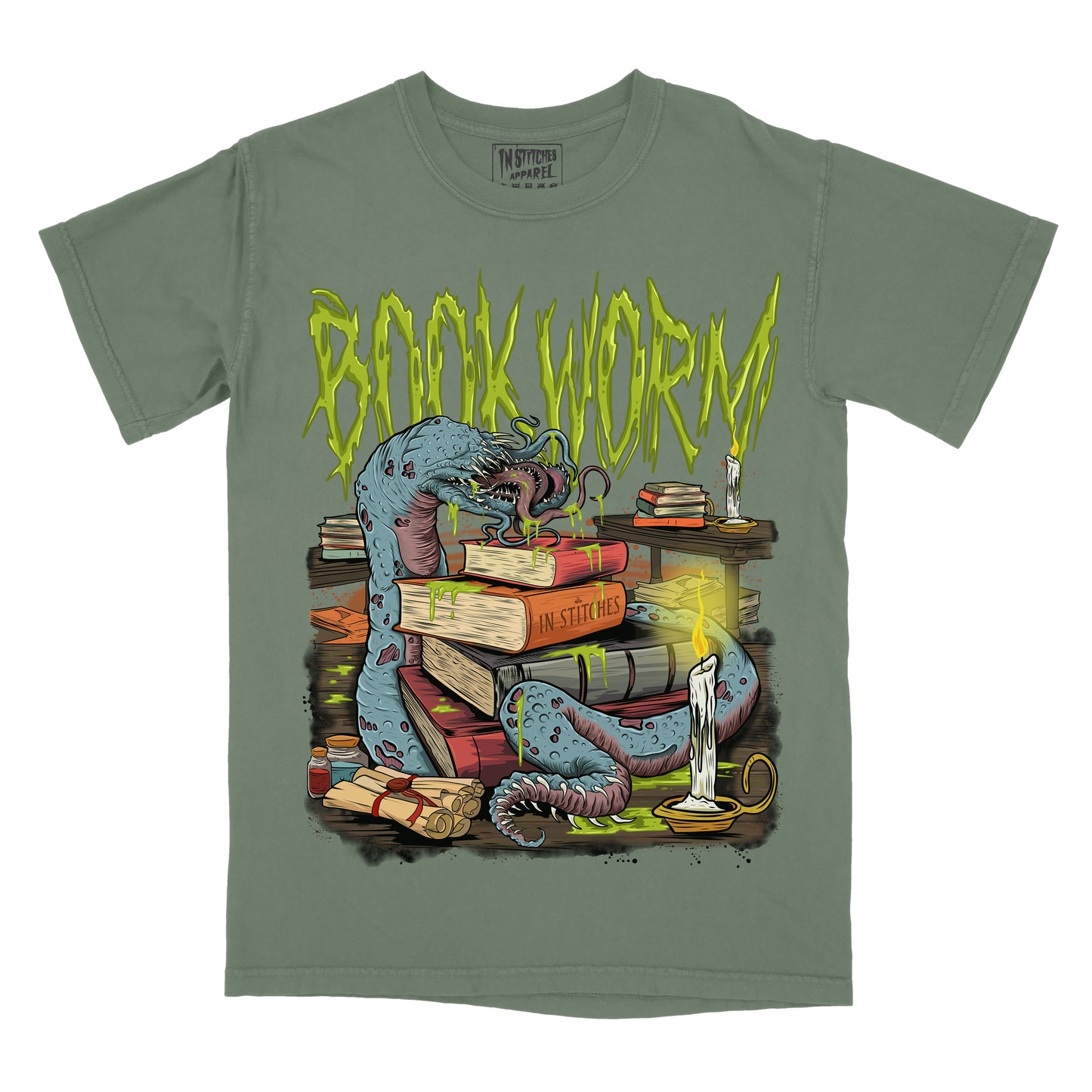 Book Worm - Comfort Colors Graphic Tee