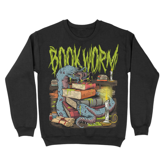 Book Worm - Crewneck Sweatshirt