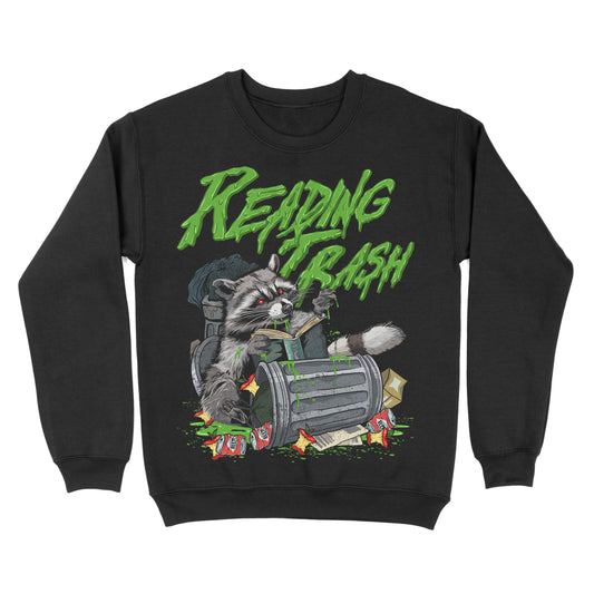 Reading Trash - Crewneck Sweatshirt