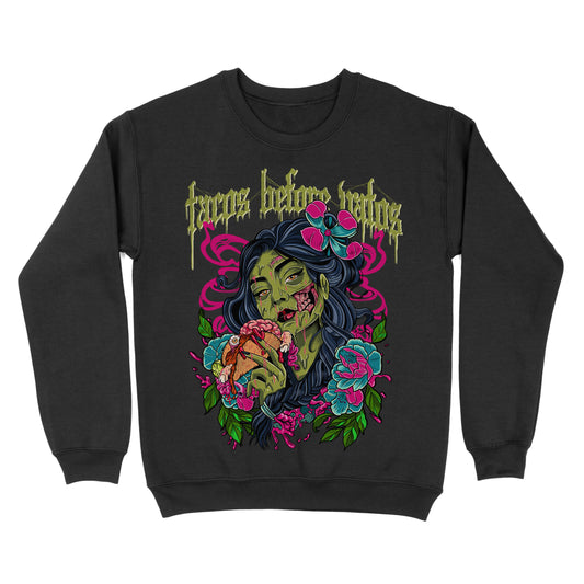 Tacos Before Vatos - Crewneck Sweatshirt