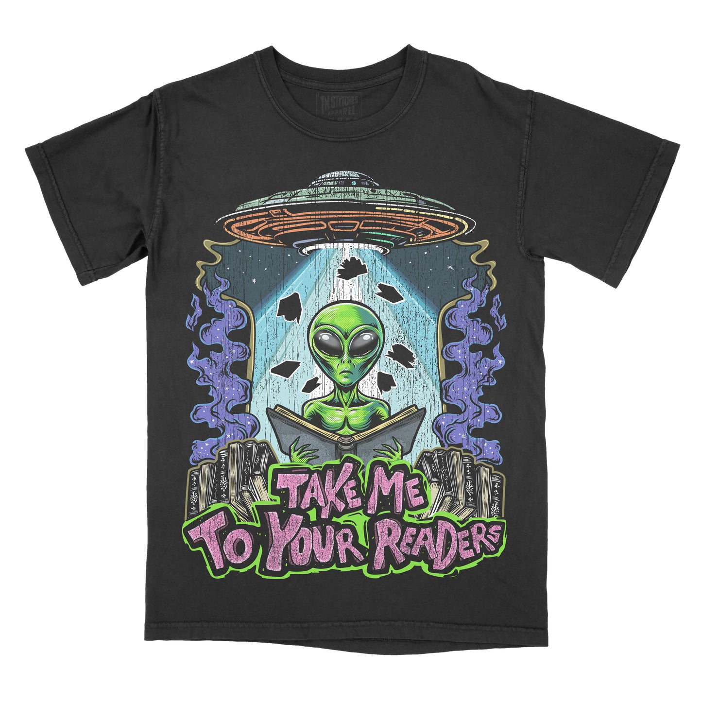 Take Me To Your Readers - Comfort Colors Graphic Tee