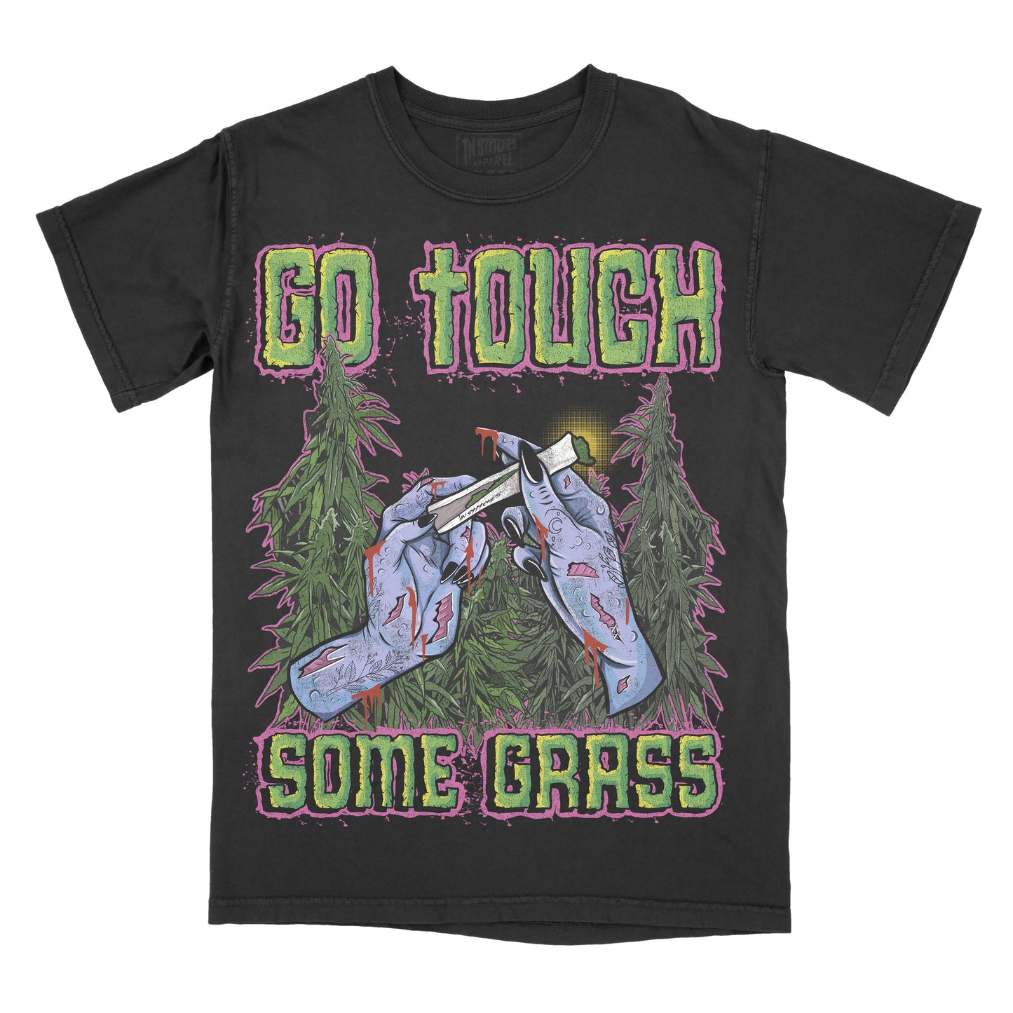 Go Touch Some Grass - Comfort Colors Graphic Tee