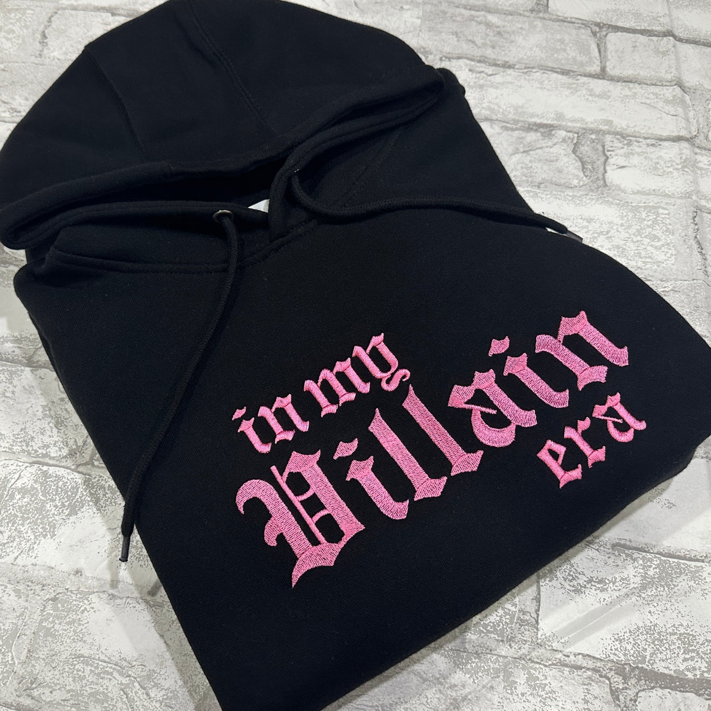 PINK In My Villain Era™ - Embroidered Hoodie