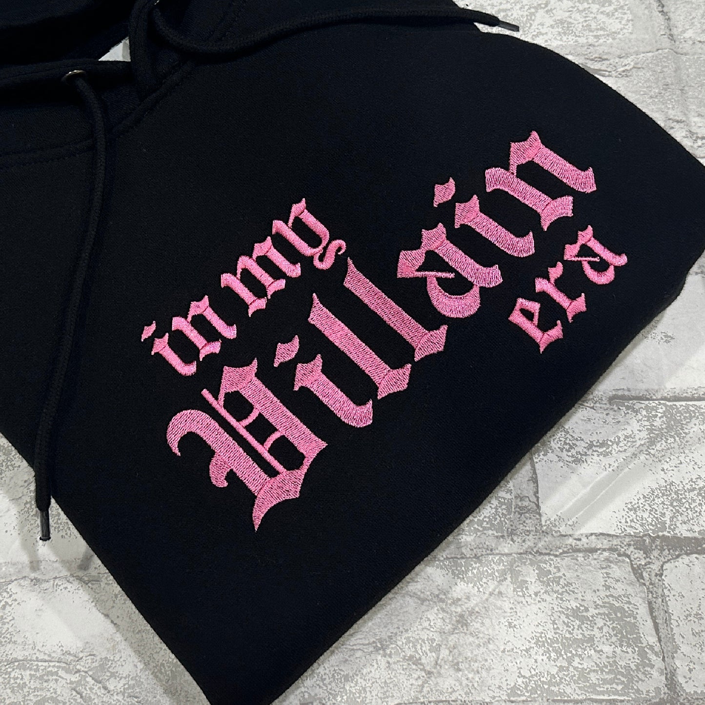 PINK In My Villain Era™ - Embroidered Hoodie