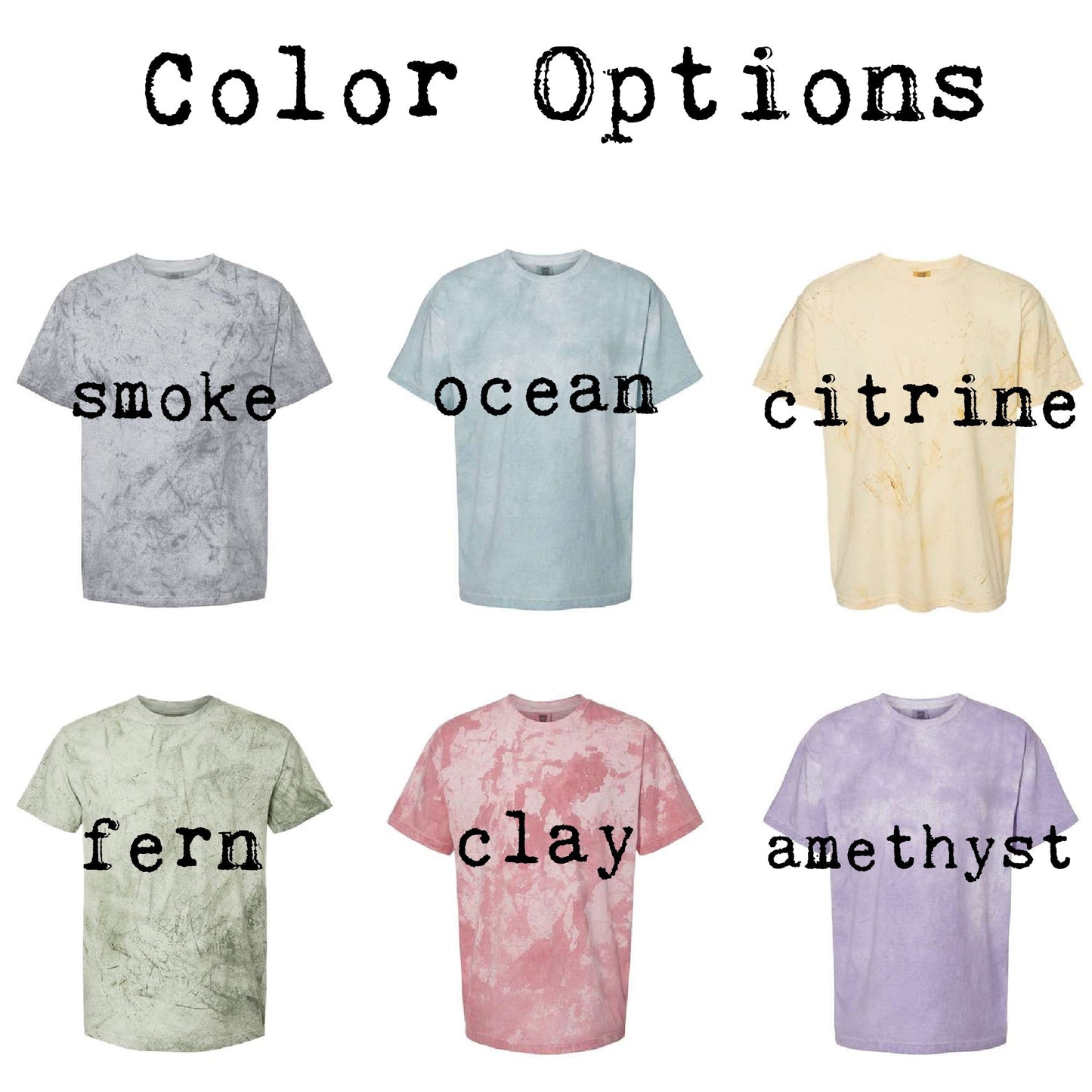 Ghostin - Color Blast Comfort Colors Embroidered Tee (Tonal)