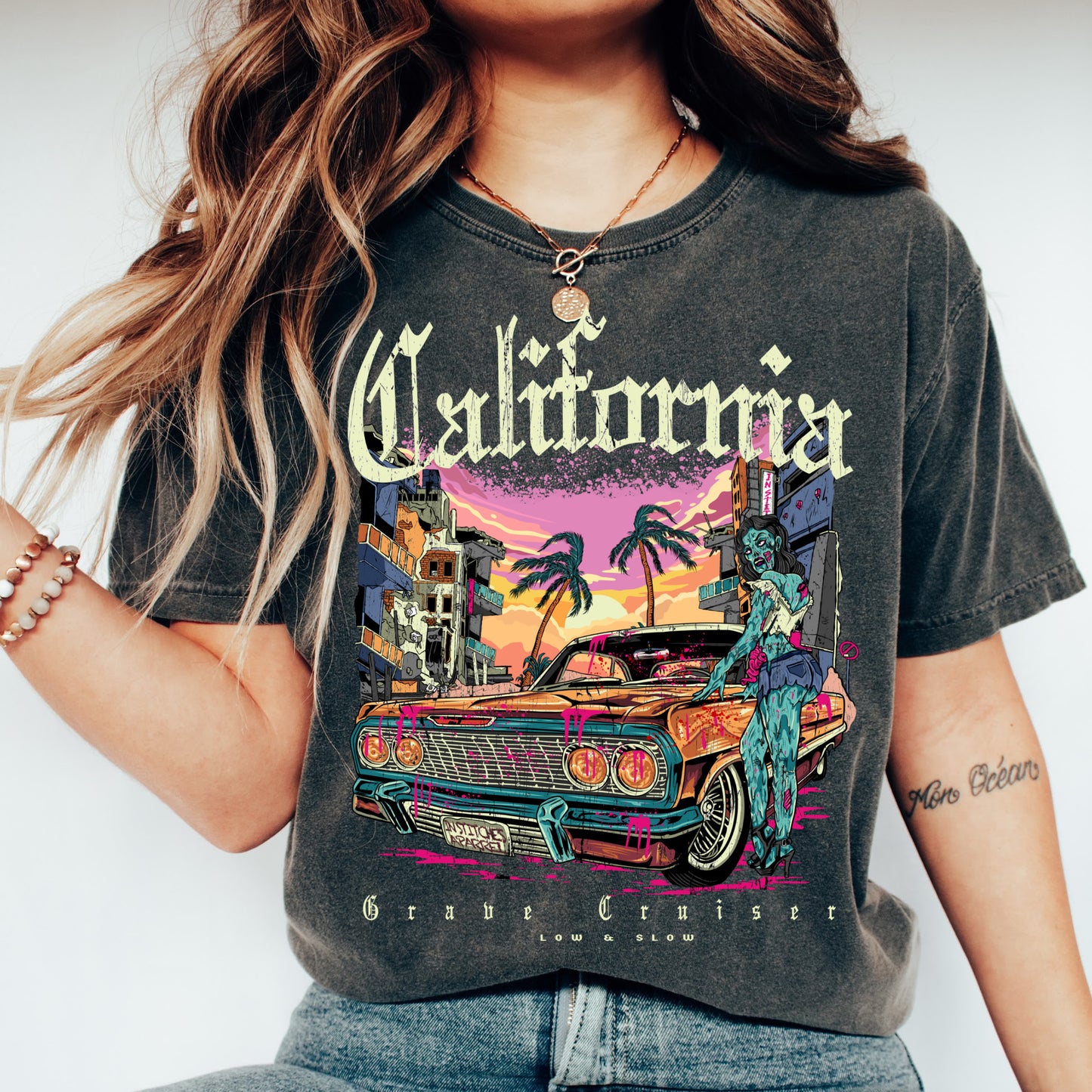 California Lowrider - Comfort Colors Graphic Tee