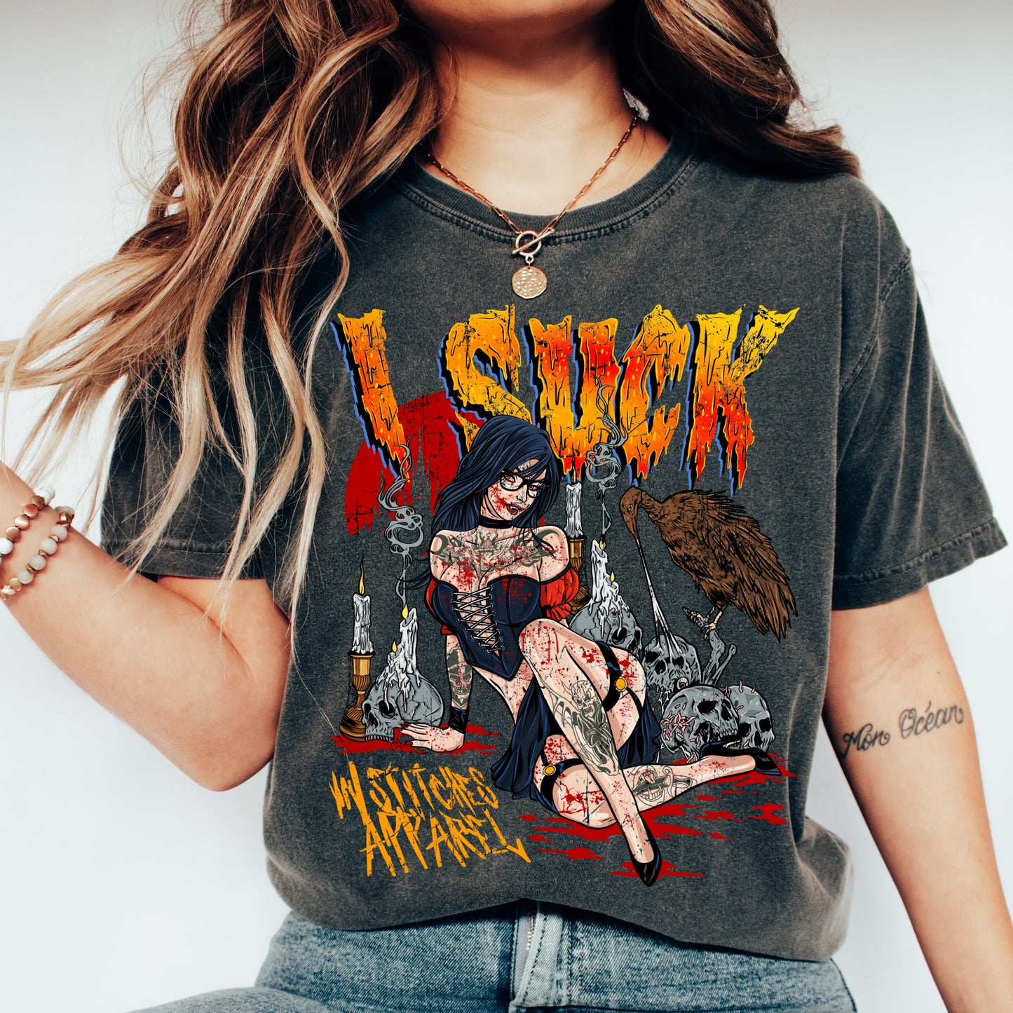 Vampires Suck! - Comfort Colors Graphic Tee