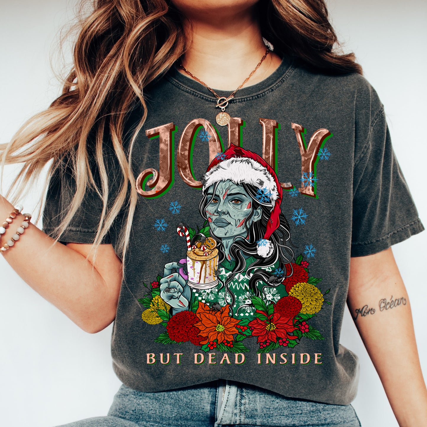 Jolly But Dead - Comfort Colors Graphic Tee