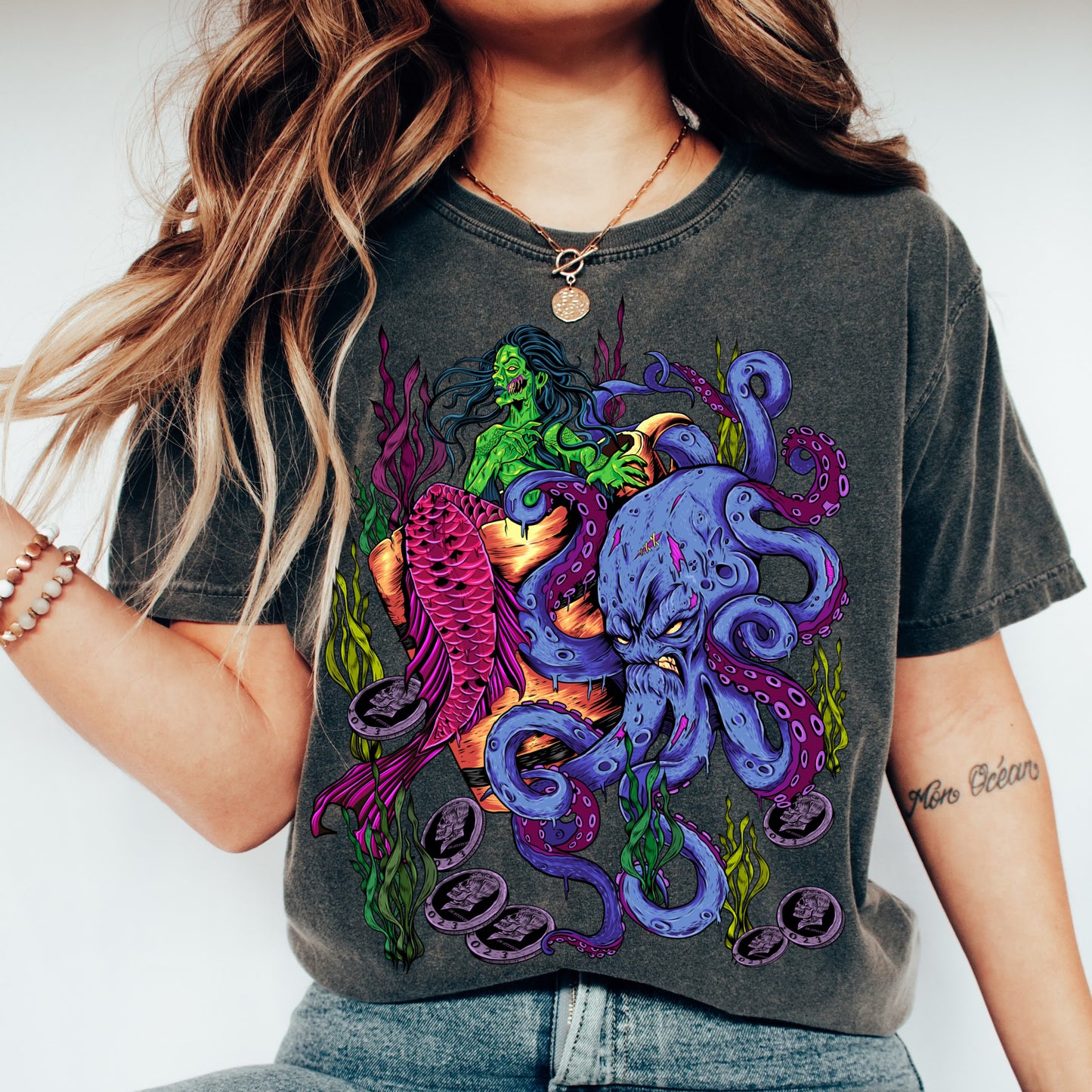 Dead Under The Sea - Comfort Colors Graphic Tee