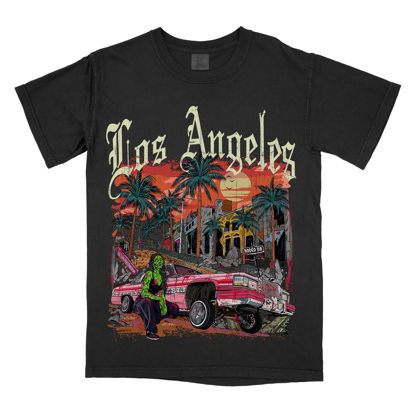 Los Angeles Lowrider - Comfort Colors Graphic Tee