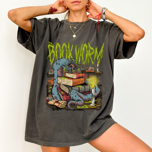 Book Worm - Comfort Colors Graphic Tee