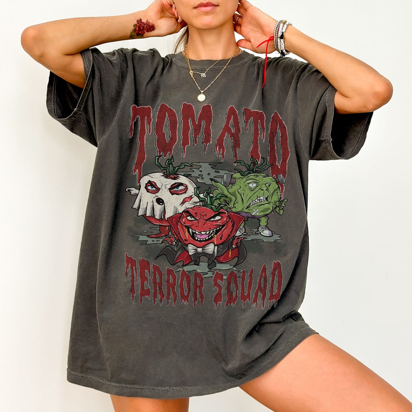 Tomato Terror Squad - Comfort Colors Graphic Tee