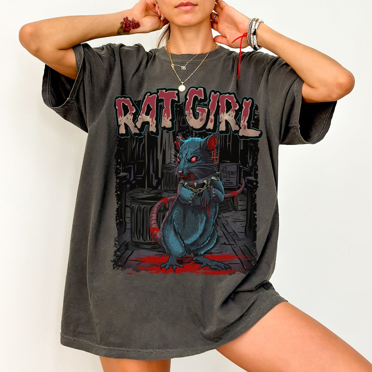 Rat Girl - Comfort Colors Graphic Tee