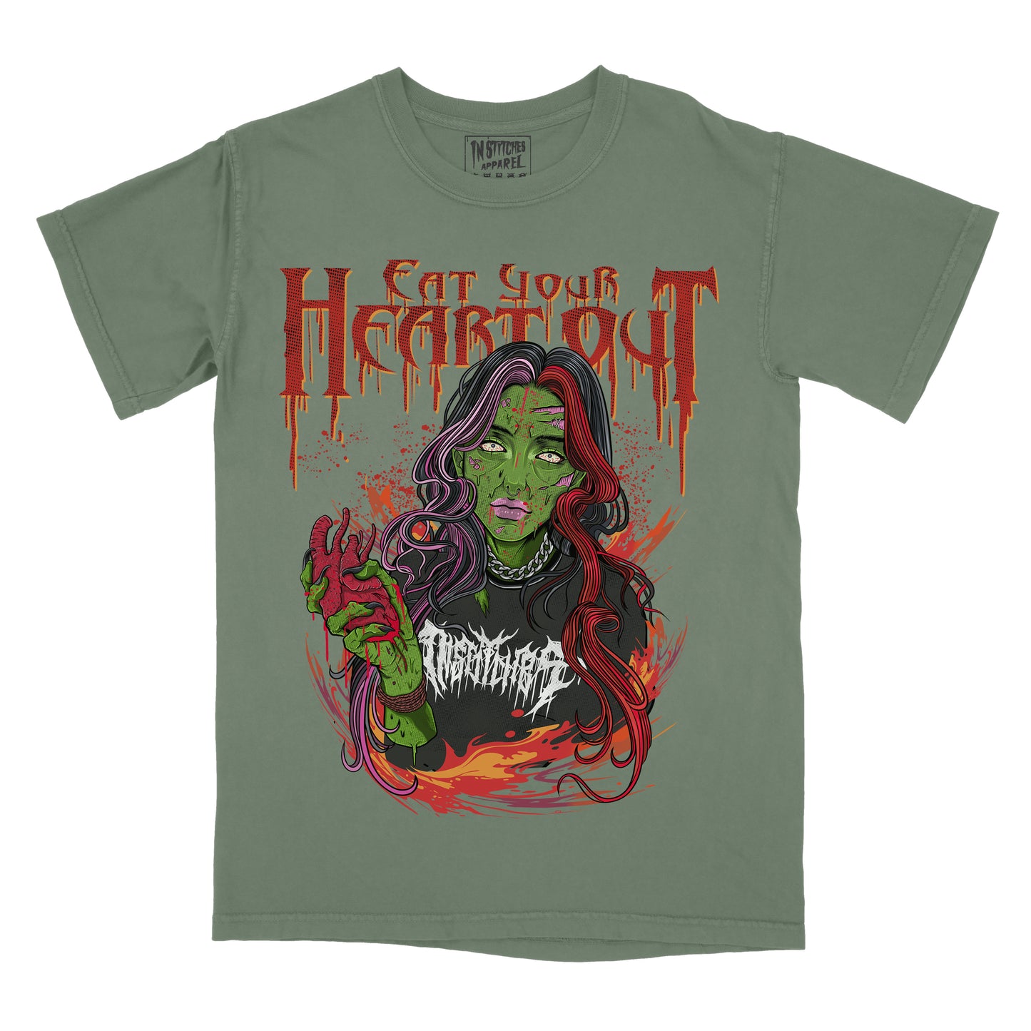 Eat Your Heart Out - Comfort Colors Graphic Tee