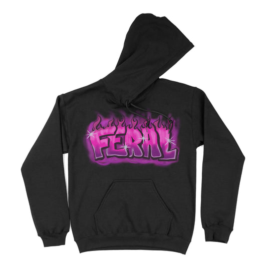 Feral Airbrushed - Hoodie