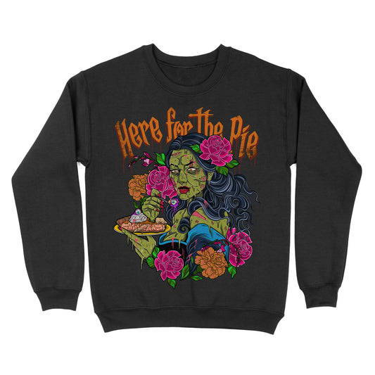 Here For The Pie - Crewneck Sweatshirt