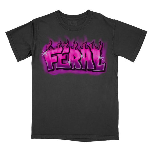 Feral Air Brushed - Comfort Colors Graphic Tee