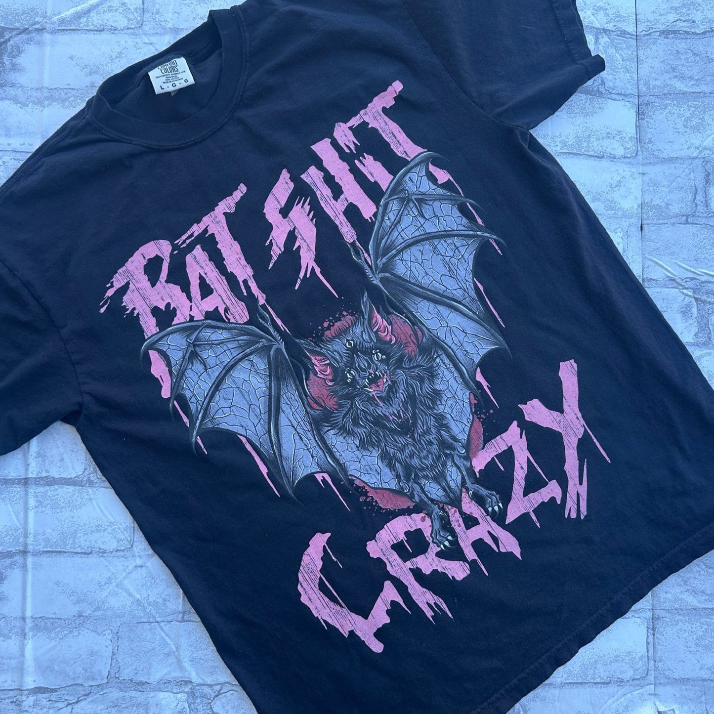 Bat Shit Crazy - Comfort Colors Graphic Tee