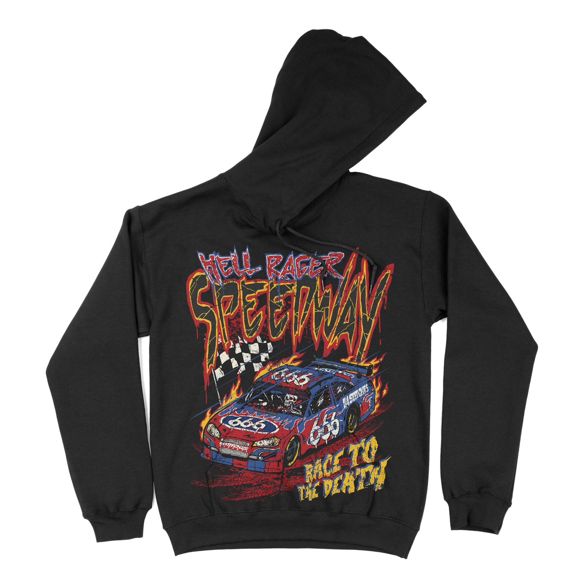 Hell Racer - Hoodie – In Stitches Apparel