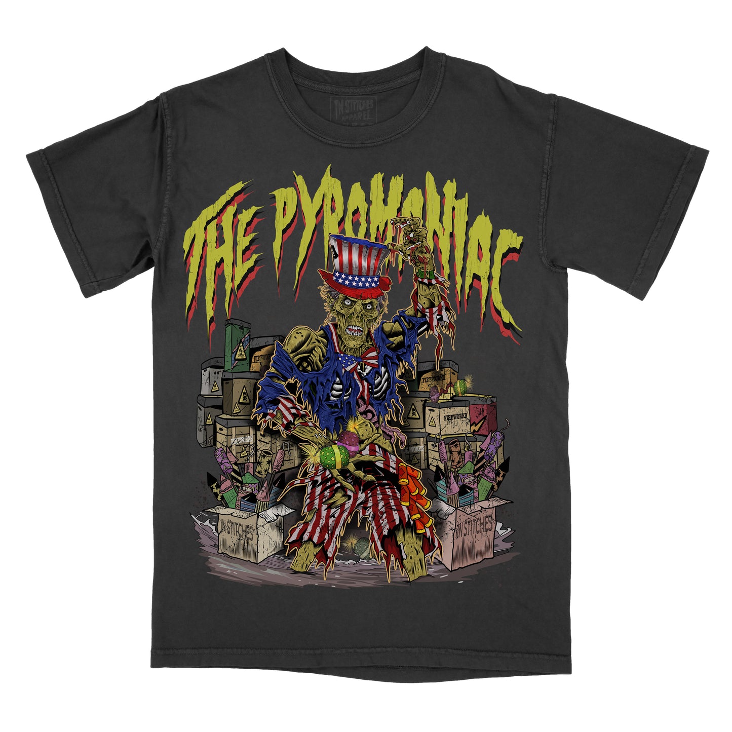 The Pyromaniac 4th of July - Comfort Colors Graphic Tee