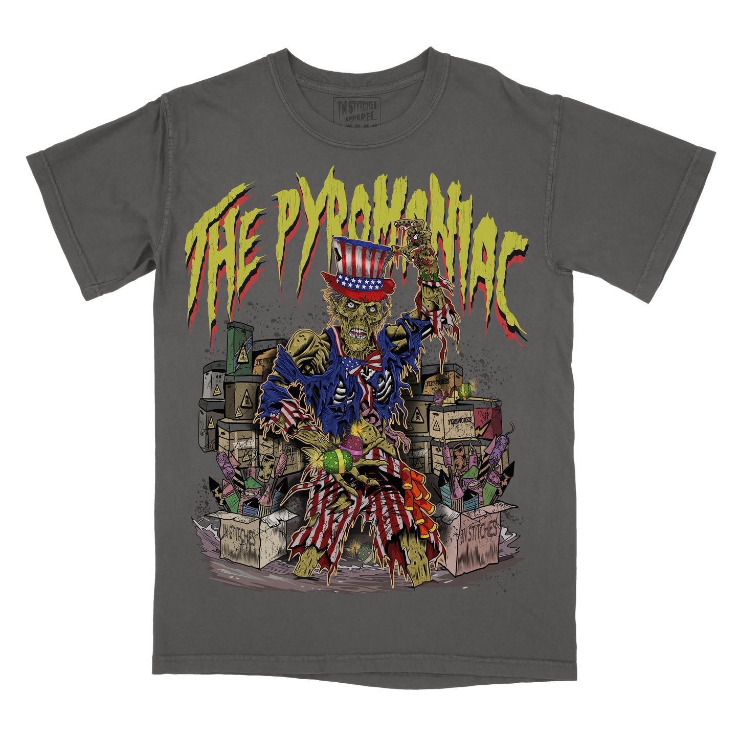 The Pyromaniac 4th of July - Comfort Colors Graphic Tee