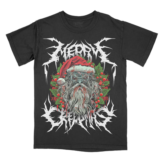 Merry Creepmas Santa - Comfort Colors Graphic Tee