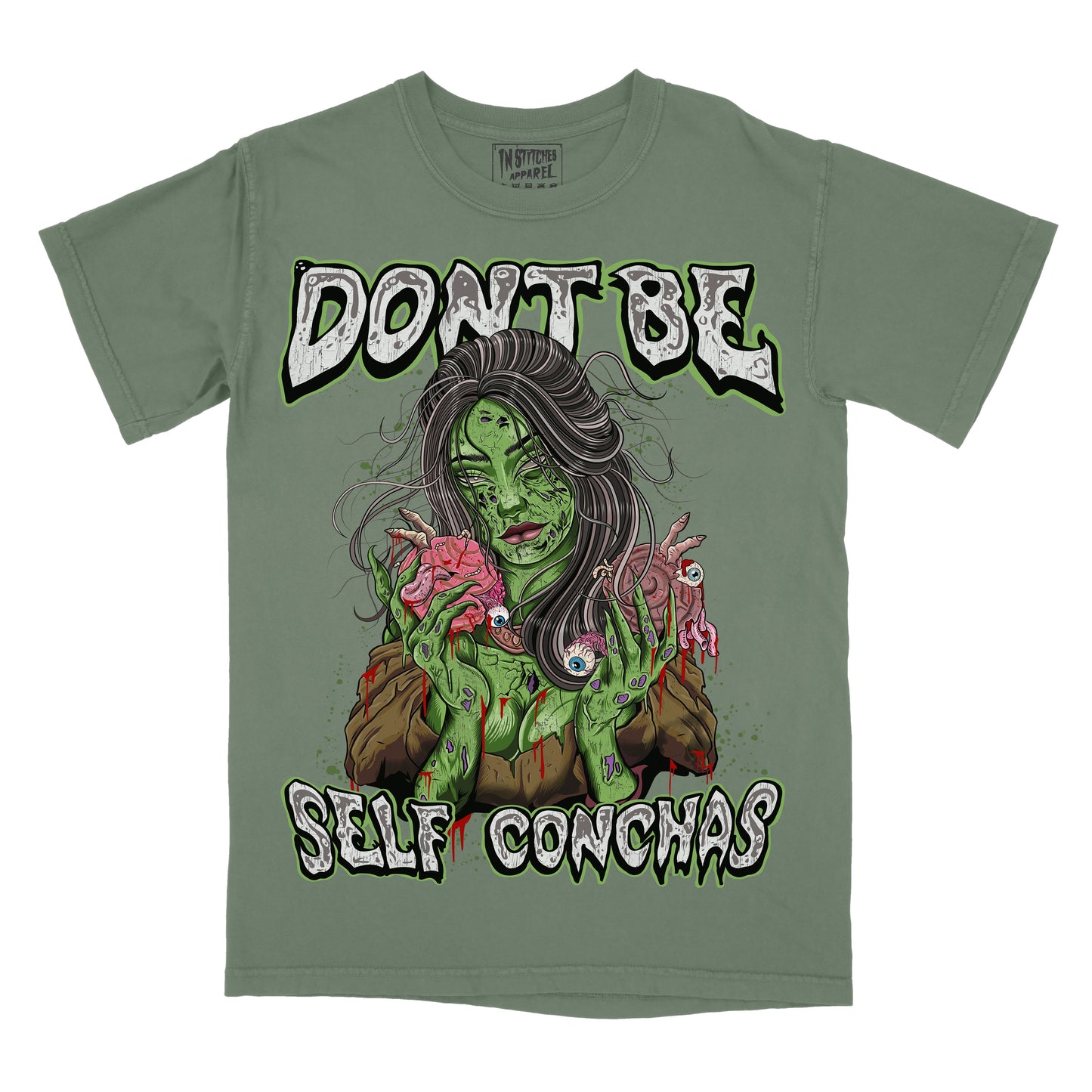 Self Conchas Zombie Girl - Comfort Colors Graphic Tee