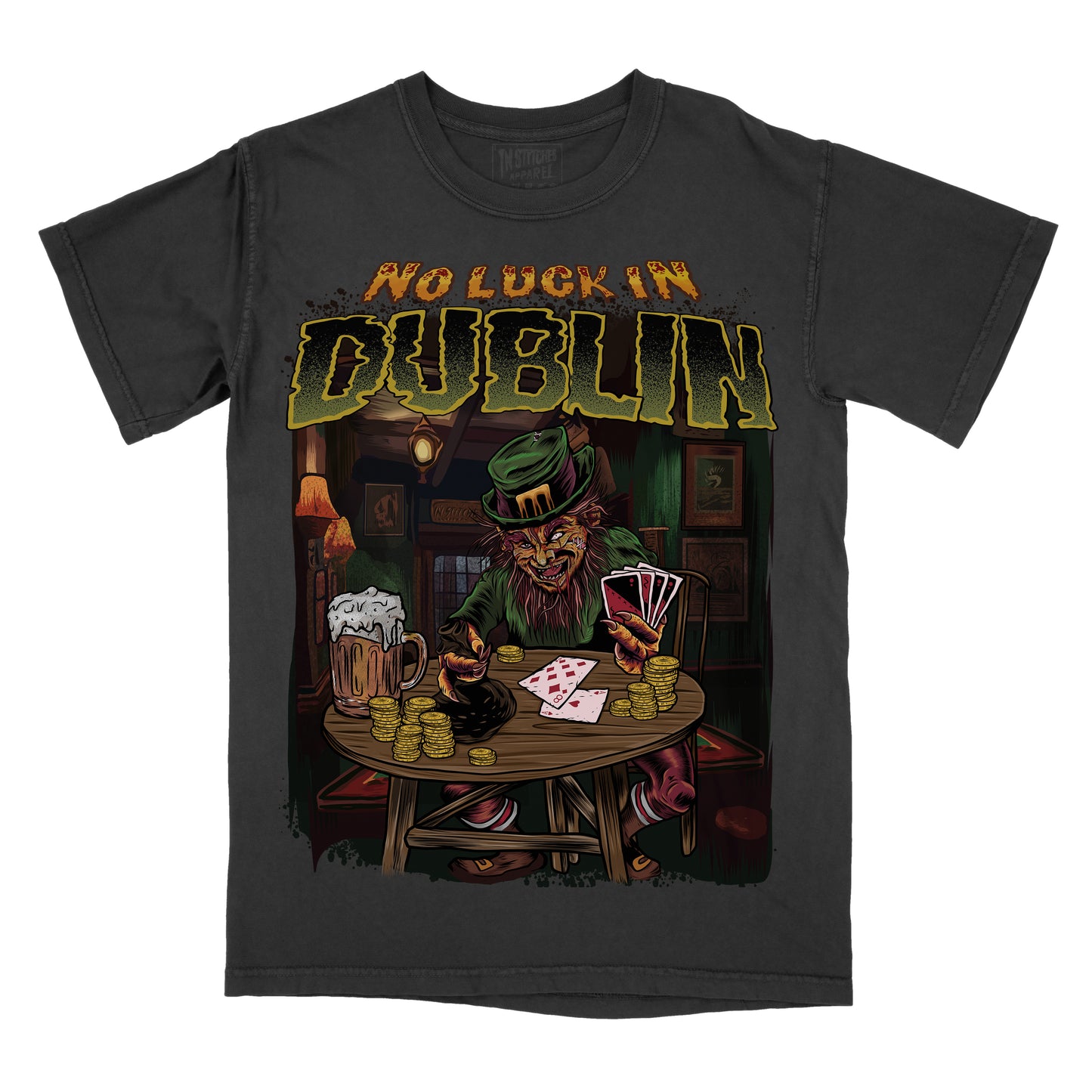 No Luck In Dublin - Comfort Colors Graphic Tee