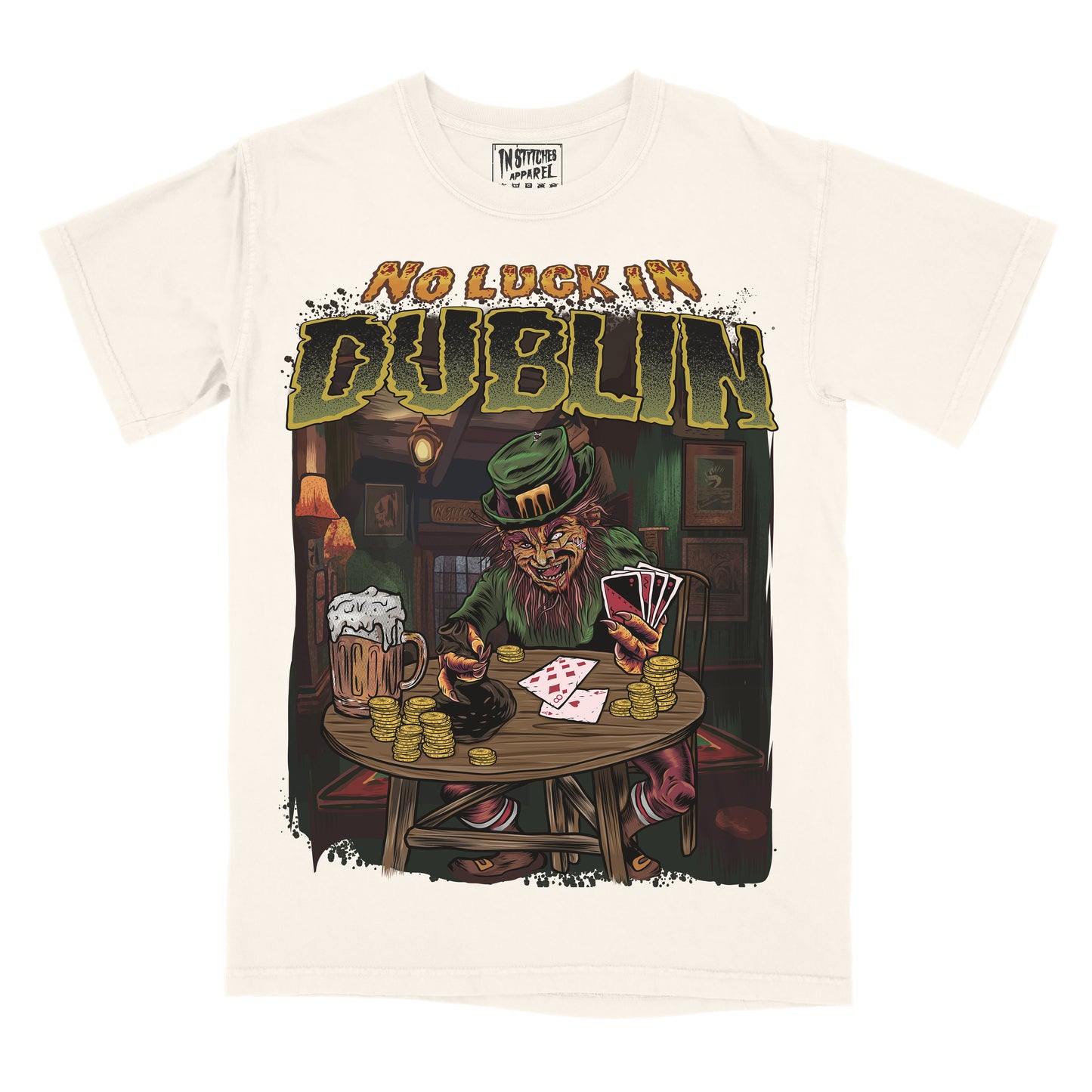 No Luck In Dublin - Comfort Colors Graphic Tee