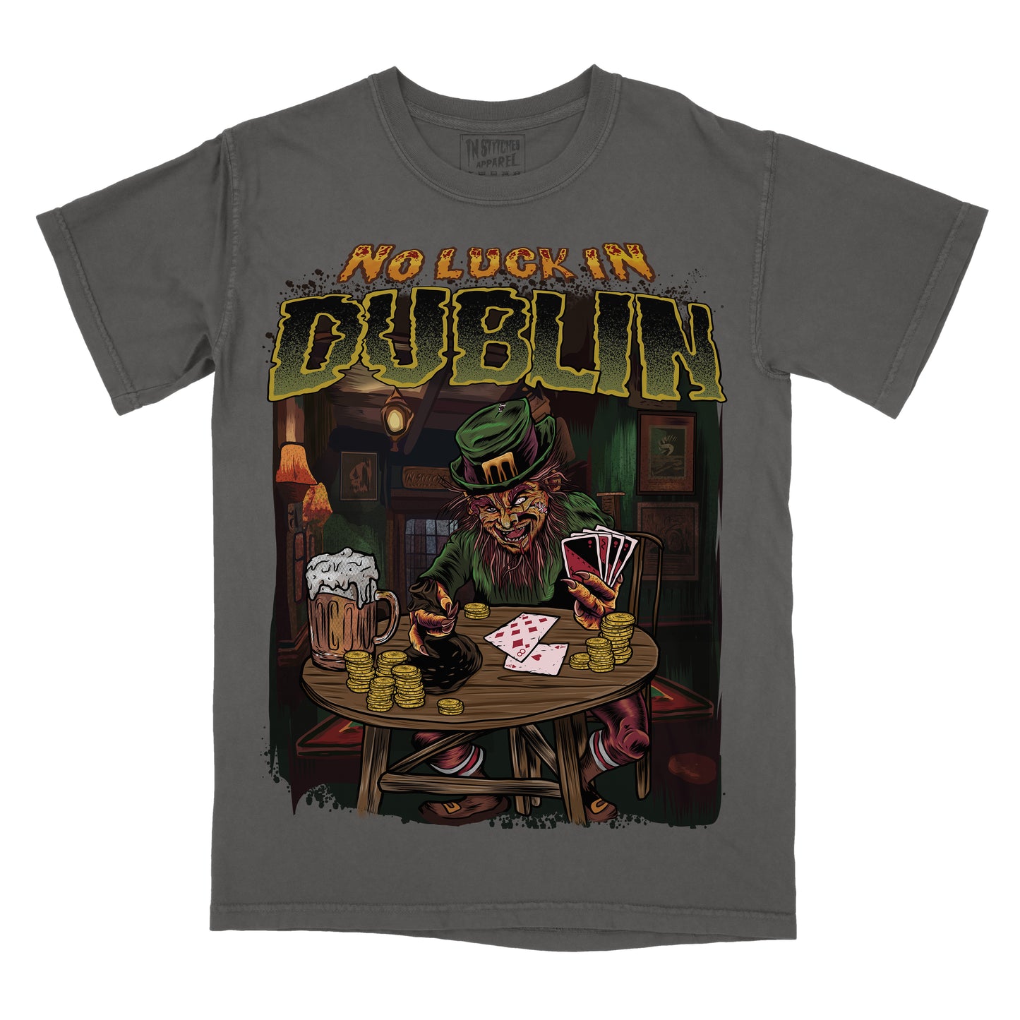 No Luck In Dublin - Comfort Colors Graphic Tee