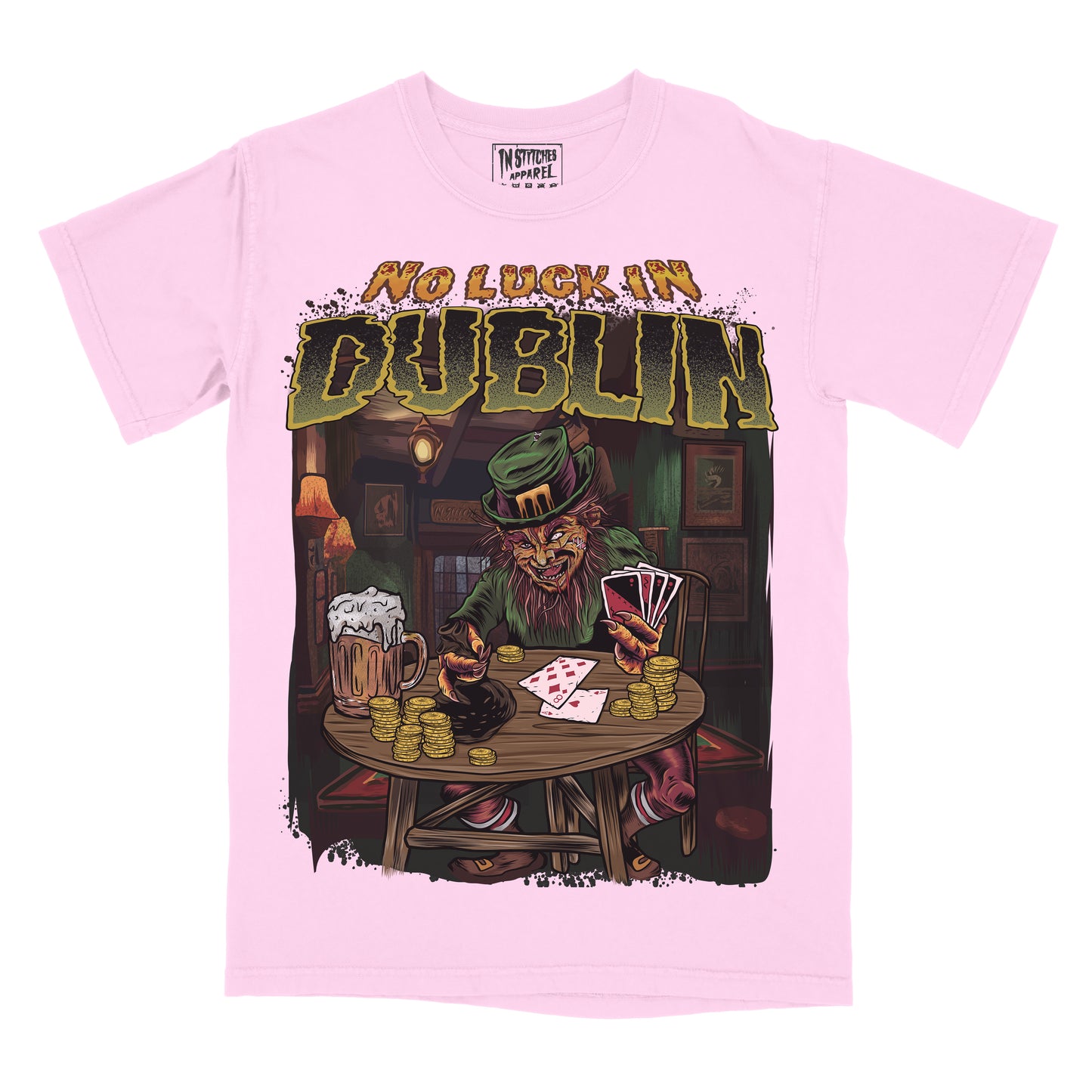 No Luck In Dublin - Comfort Colors Graphic Tee