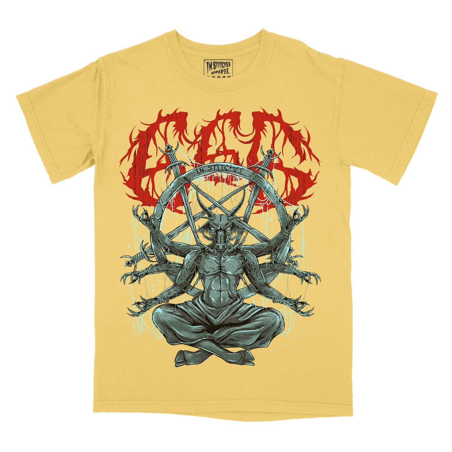 RED 666 Mark of the Beast - Comfort Colors Graphic Tee