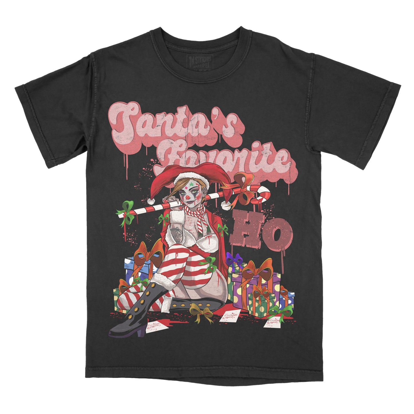 Santa Favorite Ho - Comfort Colors Graphic Tee